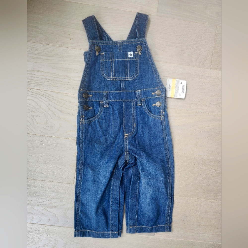 Carter's Mini Blues Overalls 12 Months
